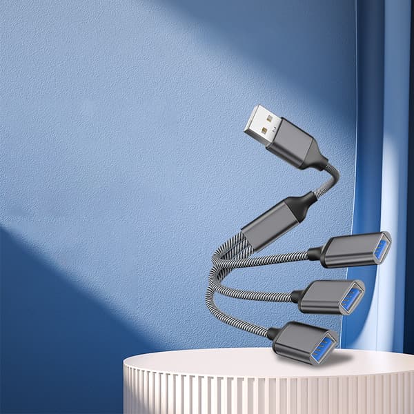 USB til 3-ports USB Splitter Adapter
