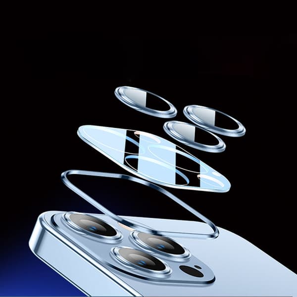 Telefonfodral med linsskydd Black iPhone 14 Pro