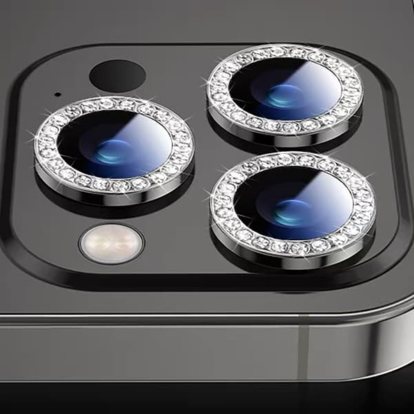 Kamerabeskyttelse 3-pakning Grey iPhone 14 Pro/14 Pro Max