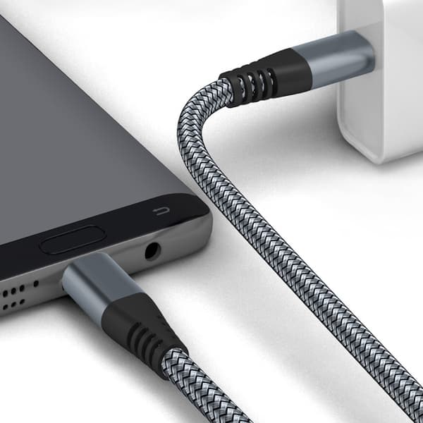 USB-C ladekabel 60 W hurtiglading Grey 3 m
