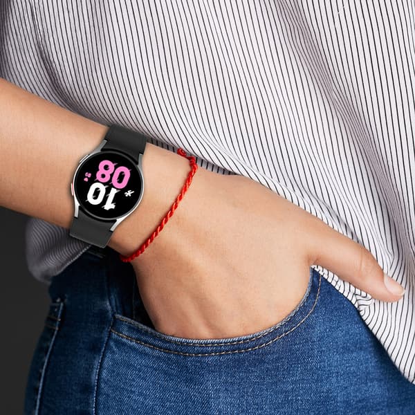 Silikon klokkerem til Samsung Galaxy Watch Black S
