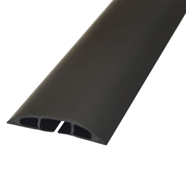Kabelkanal Gulv PVC 1,8m Sort