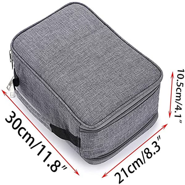 Pennfodral med stor kapacitet Grey