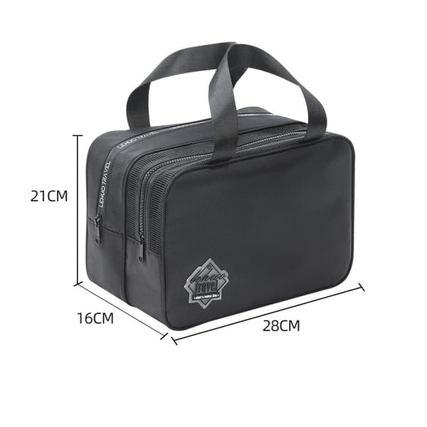 Stor Vattentät Necessär Researrangör Dopp Kit