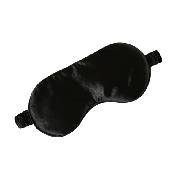 Silkkinen unimaski / silmänaamio, 2 kpl Black