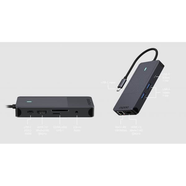 USB-C Multiport UCM-2005 10-in-1 USB-C Adapter
