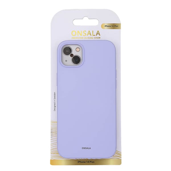 Mobilskal Silikon Purple - iPhone 14 Plus