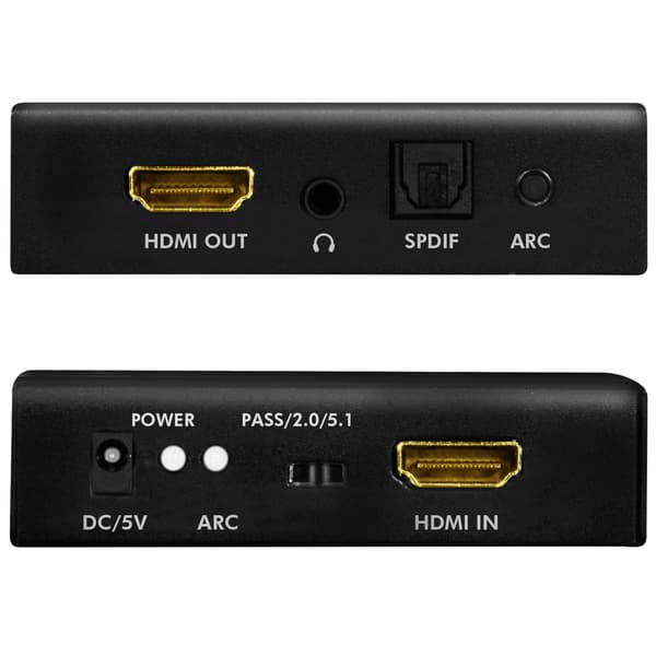 HDMI Audio Extractor 2/5.1CH 4K ARC HDR SPDIF