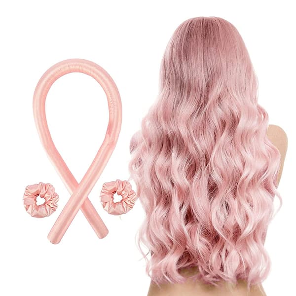 Krøllesæt - Krøl dit hår uden varme Pink