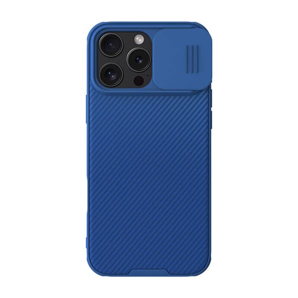 Nillkin CamShield Pro iPhone 16 Pro Max etui (blå)