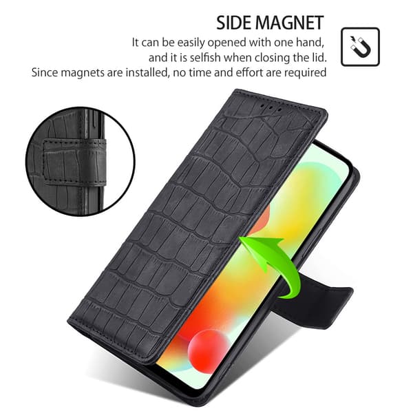 Krokotiilikuvioinen puhelinkotelo Redmi Note Model 8