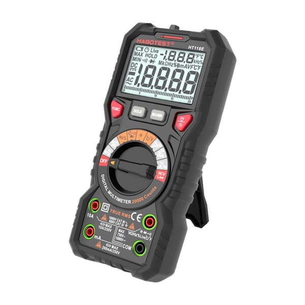 Habotest HT118E Universal Digital Multimeter True RMS NCV