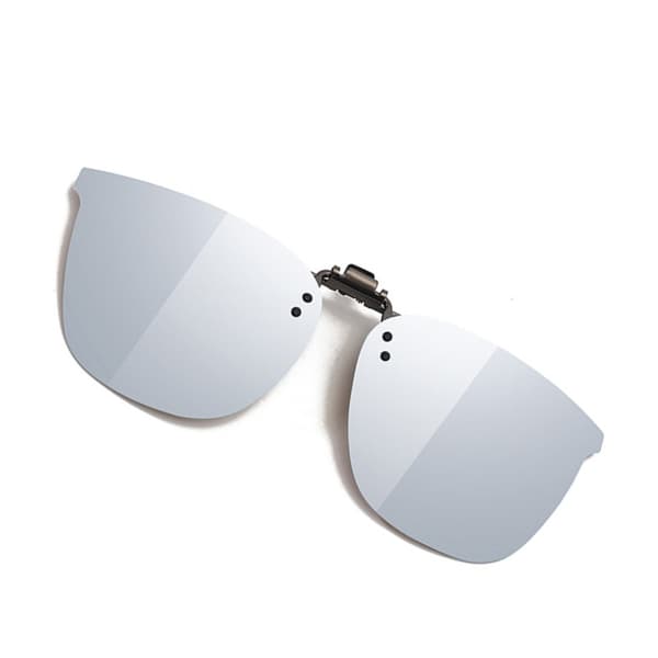 Polariserte Clip-on Solbriller Silver