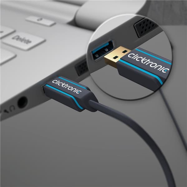 Adapterkabel fra USB-A til USB-B 3.0