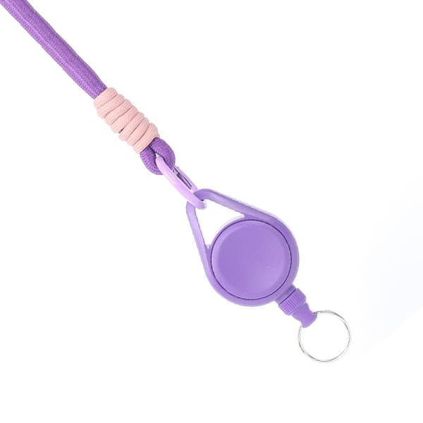 Utdragbar nyckelring Purple