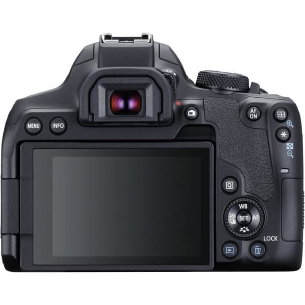 Canon EOS 850D Reflexkamera - Svart - APS-C - 24,1 Mpx - Integrerad blixt