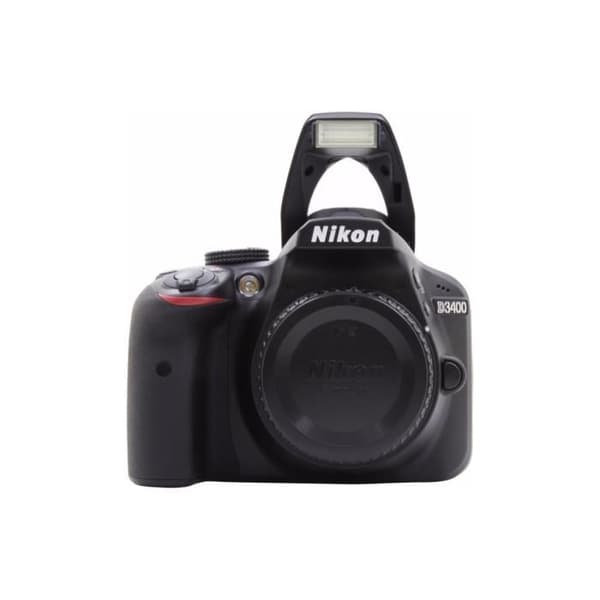NIKON D3400 DSLR-kamera - 24,2 MP-sensor - Bluetooth - Full HD-videor