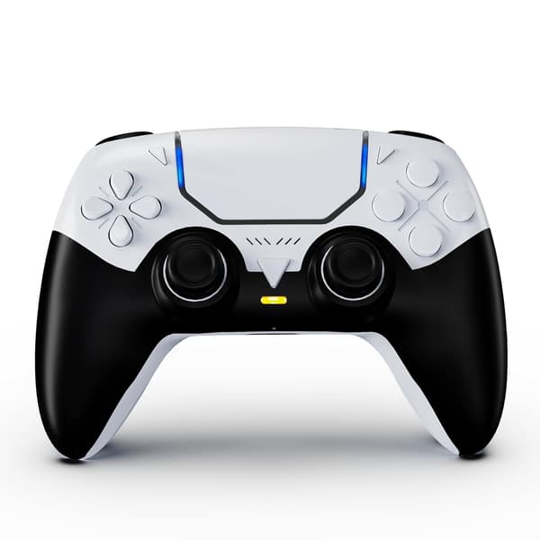 Trådlös Handkontroll Kompatibel med PS5 & PS5 Slim – Programmerbara Knappar, 1000mAh, USB-C