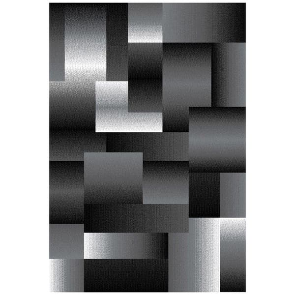 Matta - Miami - 6560 - Svart - 200x290 cm - Modern - Rektangulär