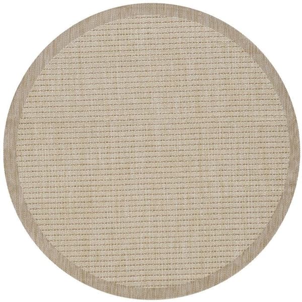 Teppe Efter Storlek & Färg Melis Home - 120 cm Rund - Rektangulär - Grå - Utomhus Inomhus - Ref 201410GREY
