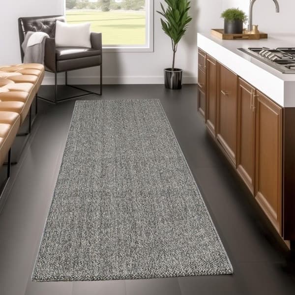 Moderna & Design Ayyildiz Mattor 200 x 290 cm - Grå - Rektangulär - Mjuk Ull Effekt Kort Lugg - Ref 904300GREY
