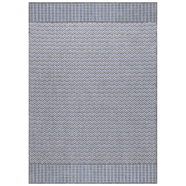 Utomhusmatta - AYYILDIZ - 120x170 cm - Grå - Rektangulär - 100% polypropen
