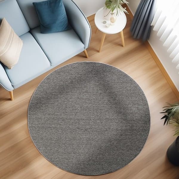 Moderna & Design Ayyildiz Mattor 200 x 290 cm - Grå - Rektangulär - Mjuk Ull Effekt Kort Lugg - Ref 904300GREY