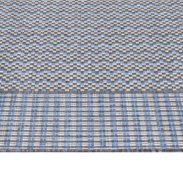Utomhusmatta - AYYILDIZ - 120x170 cm - Grå - Rektangulär - 100% polypropen