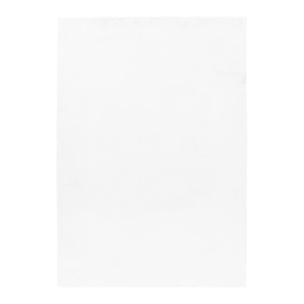 Moderna & Design Ayyildiz Matta 80 x 250 cm - Vit - Rektangulär - Mjuk Ull Effekt Kort Lugg - Ref 05100WHITE