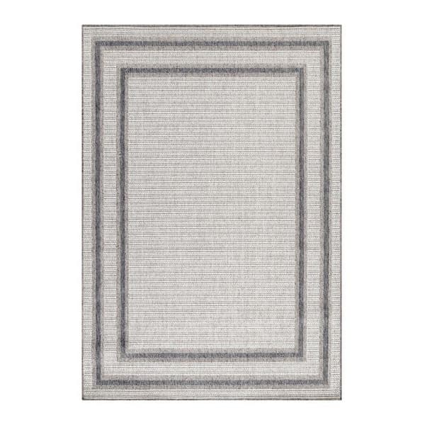 Utomhusterrassmatta - AYYILDIZ - 60x100 cm - Rektangulär - Krämfärgad - 100% polypropen