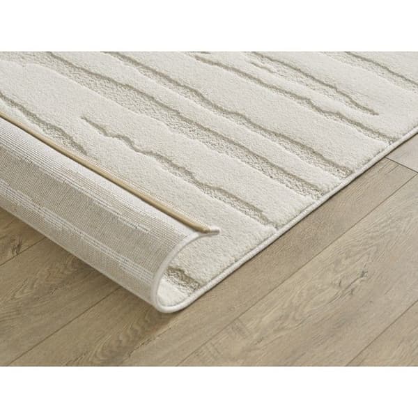 Matta Efter Storlek & Färg Melis Home 200 x 290 cm - Rektangulär - 100% Polypropen - Kräm - Ref 02257CREAM