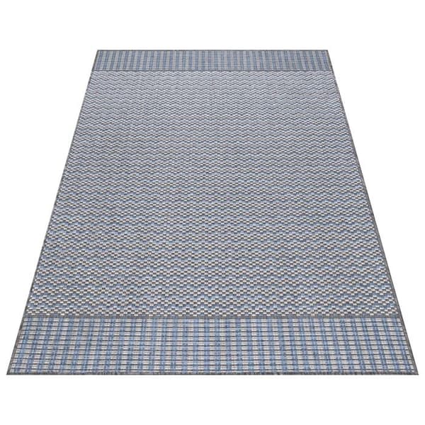 Utomhusmatta - AYYILDIZ - 120x170 cm - Grå - Rektangulär - 100% polypropen