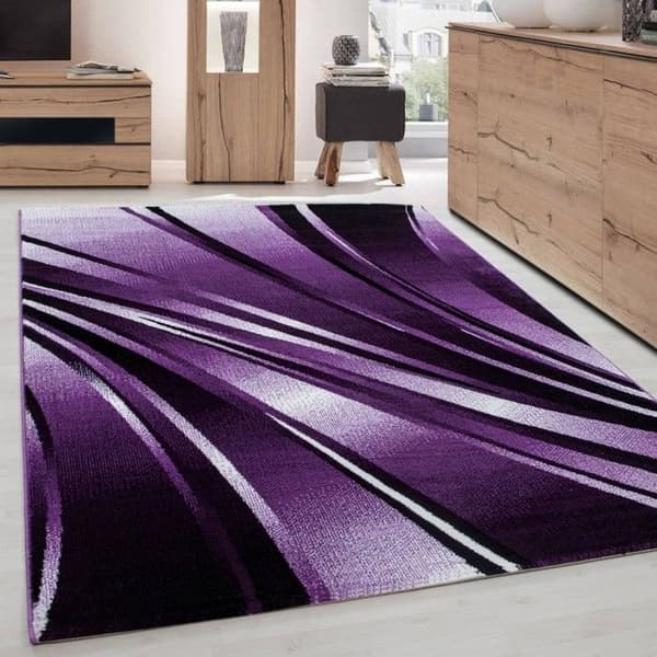 Teppe - AYYILDIZ - Ayyildiz - Lila - 280x370 cm - Rektangulär