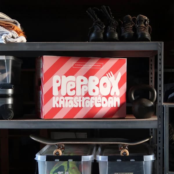 Preppbox krislåda med 33 måltider