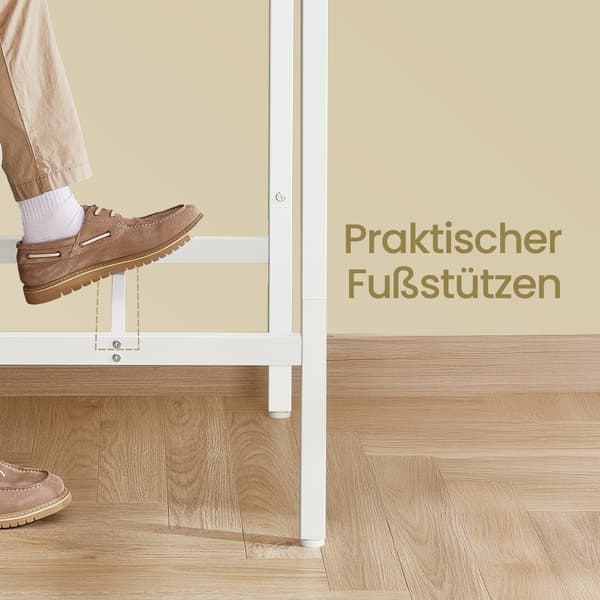 Barbord - Kompakt og robust - Beige-hvid