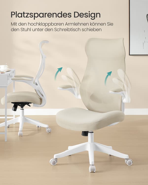 Bureaustoel – Ergonomisch Design – Cappuccino Beige
