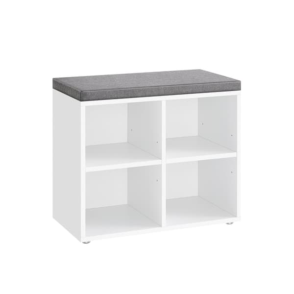 Skobænk - 4 rum - Cloud White-Dove Grey