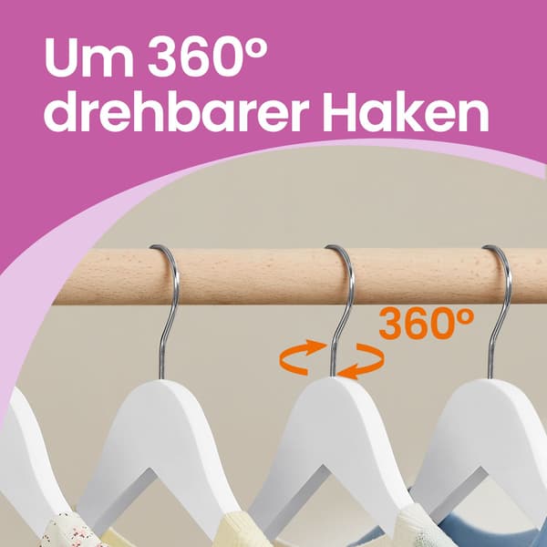 Børnevedhæng - Ahorntræ - 20 stk. - Hvide