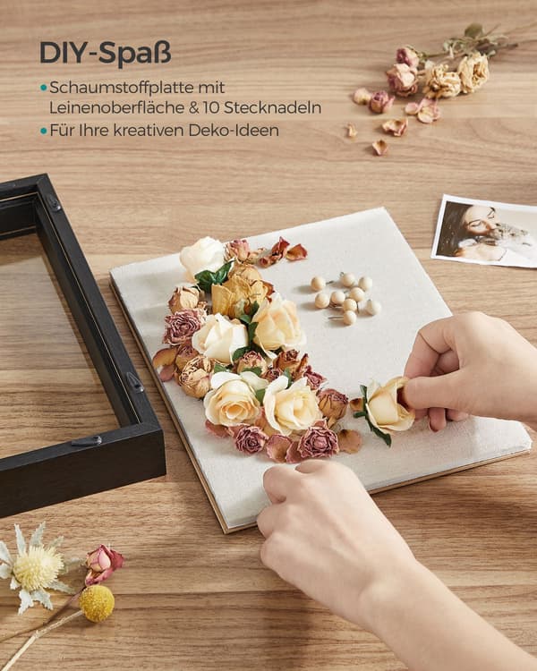 Fotoramme - DIY-gaveidé - sort