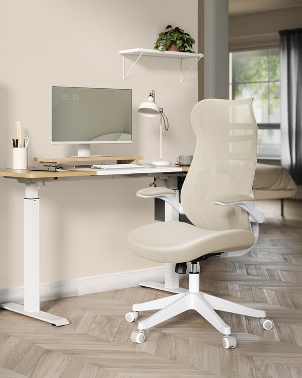 Kontorstol - Ergonomisk design - Cappuccino Beige