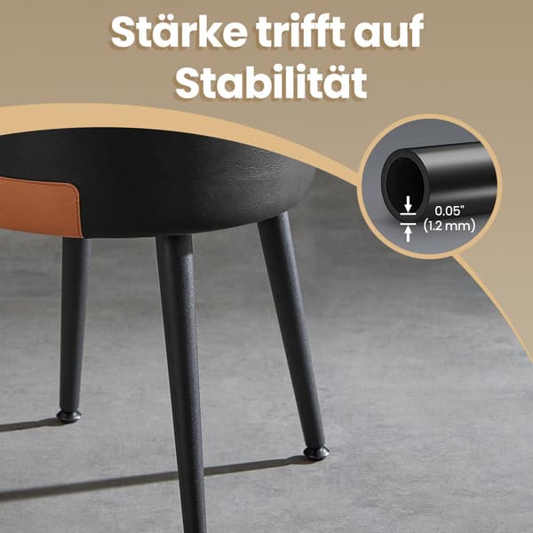 Taburet med opbevaring - højelastisk skum - sort