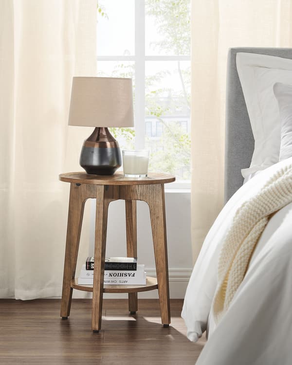 Sidebord - Moderne stil - Honningbrun