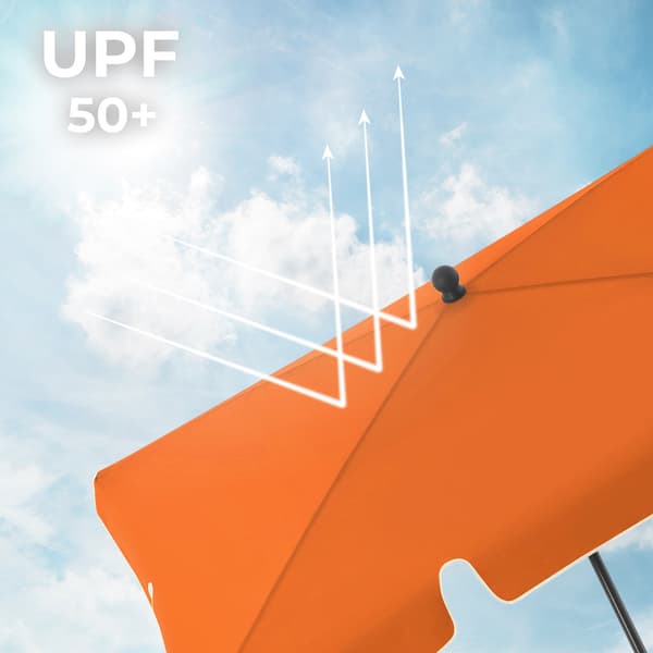 Parasol - Sammenklappelig og kompakt - Grøn