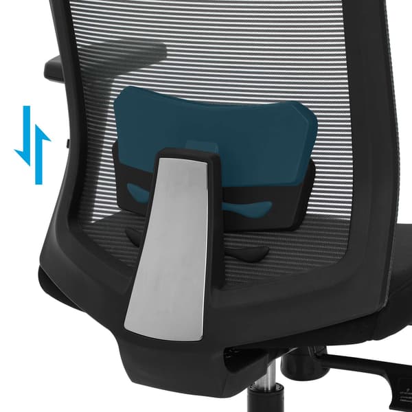 Kontorstol - Ergonomisk og Komfortabel - Grå