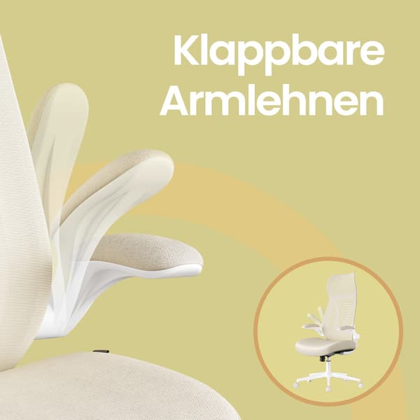 Ergonomisk kontorstol - Justerbar - Kontorstil