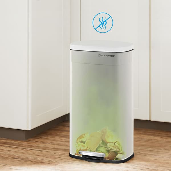 Pedalspand - Soft close - 50 L - Hvid