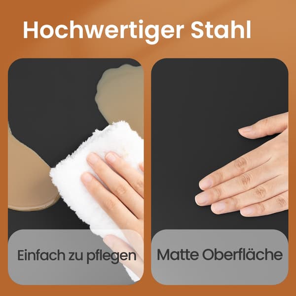 Affaldsbeholder med 3 rum - Affaldssorteringssystem - Sort