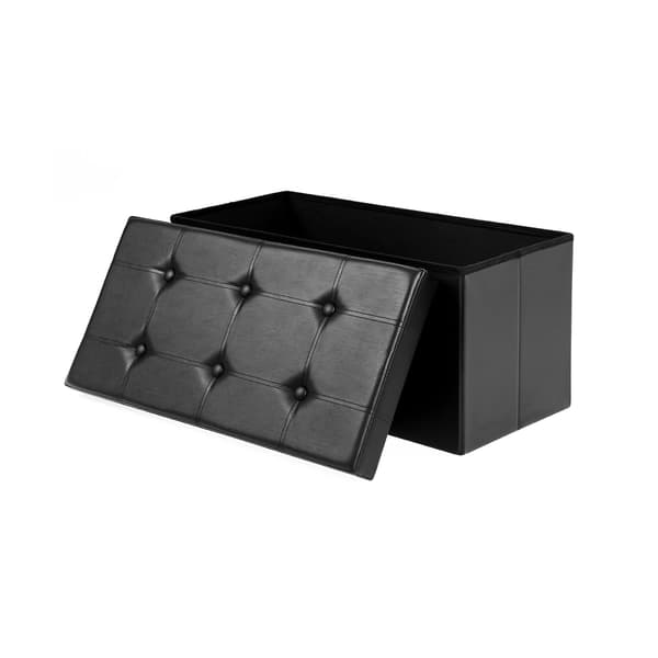 Opbevaringsboks - foldbar og multifunktionel - sort