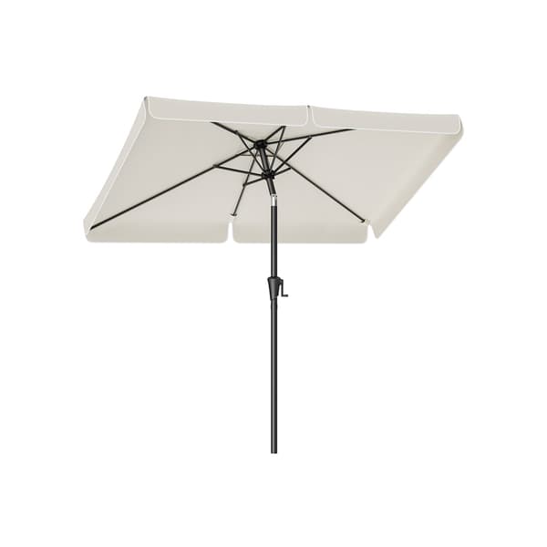 Balkonparasol - Rektangulær - Uden stativ - Beige