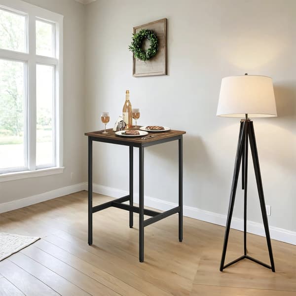Barbord - Stilfuldt og robust - Brun-sort
